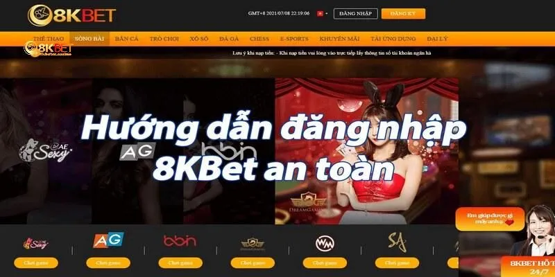 Lưu ý cần nắm rõ khi đăng nhập 8KBET